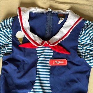 Robin Scoops Ahoy Stranger Things 3 - women’s small sailor costume
